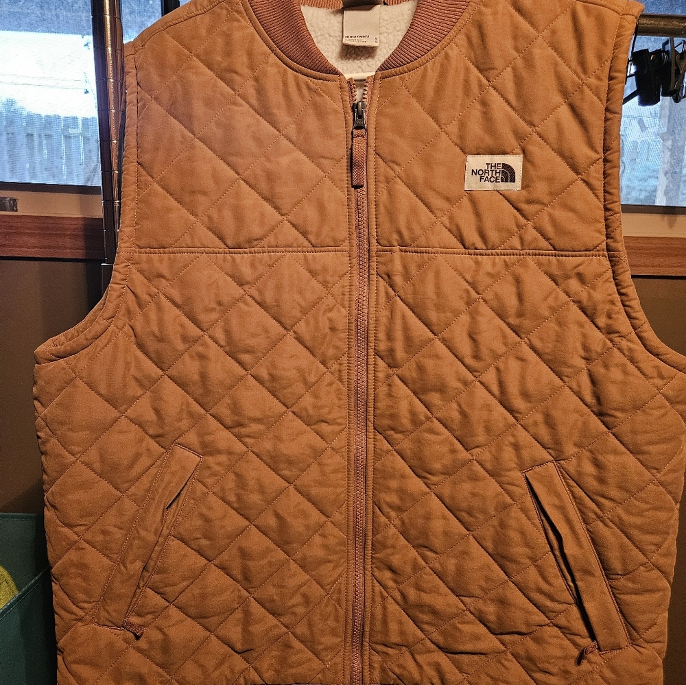Mens Norrh Face Vest Large